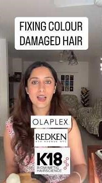 Olaplex vs K18 vs Redken: Which one actually fixes damaged hair? 🧬 #honestreview #haircare