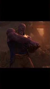 Iron Man Nano Tech vs Thanos | Legendary Final Battle Scene 🔥