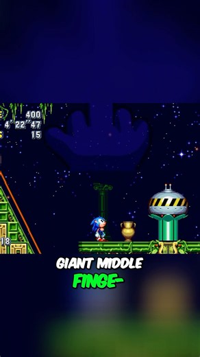 Sonic Mania’s SUPER SECRET Easter Egg #sonic #sonicthehedgehog #sega #gaming #retrogaming #shorts