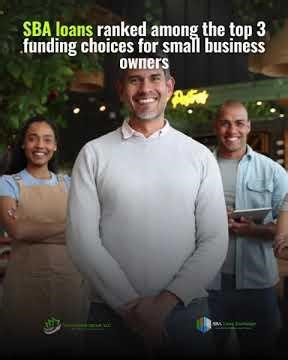 SBA loans ranked among the top 3 funding choices for small business owners, with about 1 in #shorts