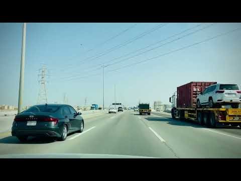 Saudi Arabia Beautiful Roads | Al Faisaliyah to Dhahran Long Drive 4K