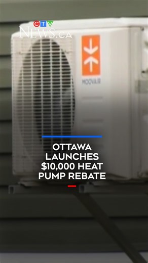 Ottawa launches $10,000 heat pump rebate