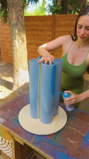 PVC Pipe Table That Looks Expensive #diy #furniture #hack