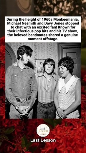 A Sweet Moment With Two Legendary Monkees ❤️