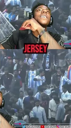 iShowSpeed Reacts To Messi In India..