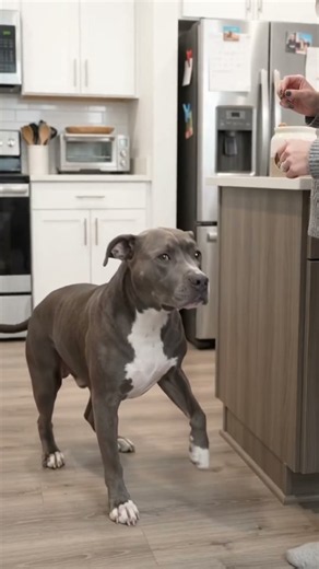 Pitbull Fakes Injury After Being Denied a Treat