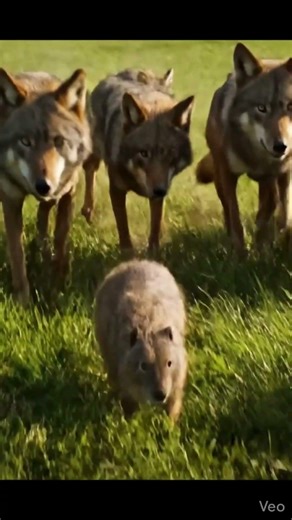 Wolf Pack Teamwork 🐺 | Coordinated Hunt in Action