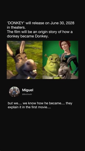 Donkey Is Getting His Own Shrek Movie… But Didn’t We Already Get His Origin?