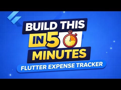 I Built a Flutter Expense Tracker in 5 Minutes (It Has a Bug 😭 Can You Find It?) | Beginner Tutorial