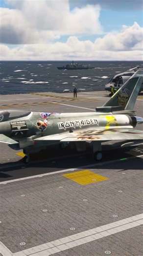Eurofighter Typhoon ‘Iron Maiden’ – This Sound Is INSANE #aviation #automobile #shorts #msfs2020