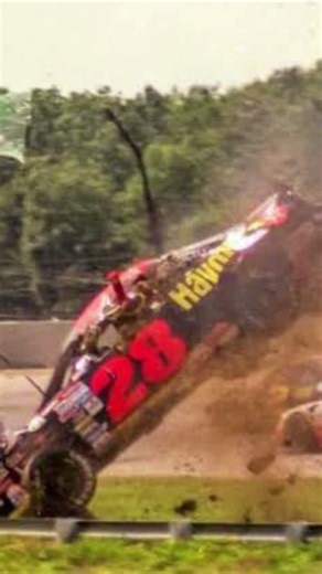 Davey Allison Pocono Crash