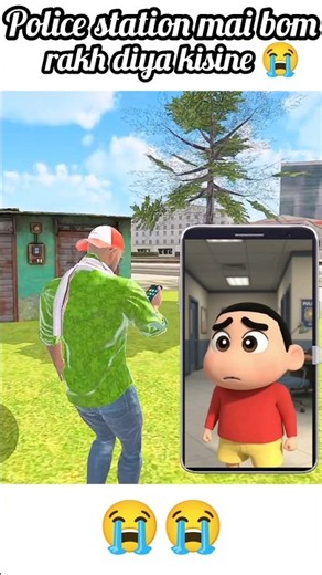 🙂‍↕️AJJ KISI NE POLICE STATION 👮MAI BOM 💣 RAKH DIYA INDIAN THEFTO AUTO SIMULATOR 3D 💥