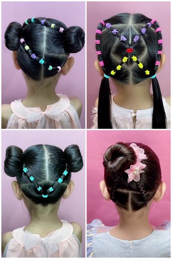 Easy Hairstyles Tutorial for Little Kids | Kids Planet