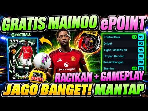 JAGO BANGET KOBBIE MAINOO EPOINT !! LINCAH & CEPAT BIKIN LAWAN KEWALAHAN !! RACIKAN + GAMEPLAY