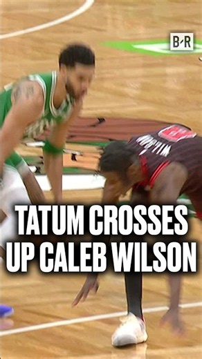 Tatum almost put the rook on a highlight reel 😅