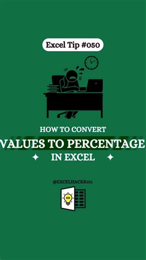 Excel मे Value को Percentage मे कैसे निकाले | excel percentage formula | #excel #shorts #video .