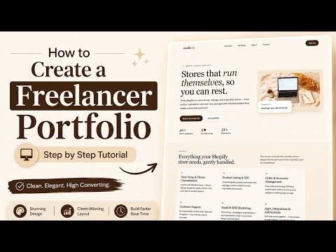 How to Create a Freelancer Portfolio Website That Gets Clients