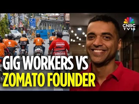 Gig Workers Union Spars With Zomato's Deepinder Goyal On NY Strike & Fair Pay