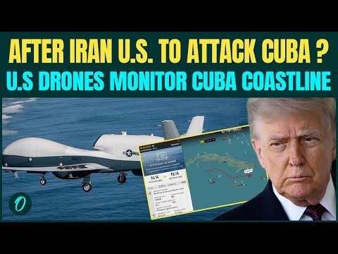 Trump To INVADE Cuba Anytime? U.S. MQ-4c Triton Drone TRACKS Cuba Coastline | U.S. Vs Cuba Next?