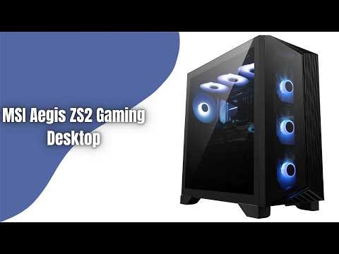 MSI Aegis ZS2 Gaming PC Review | Ryzen 9 7900X + RTX 5070 Gaming Beast!