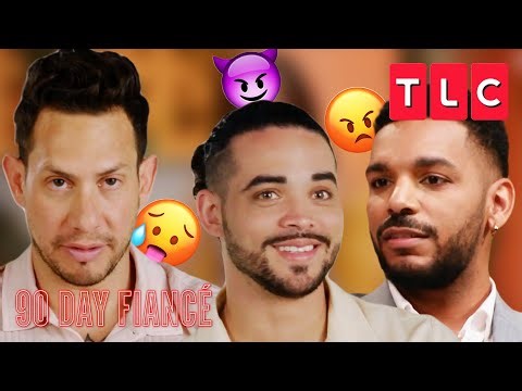 90 Day Bad Boys' Baddest 🔥 Moments | 90 Day Fiance | TLC