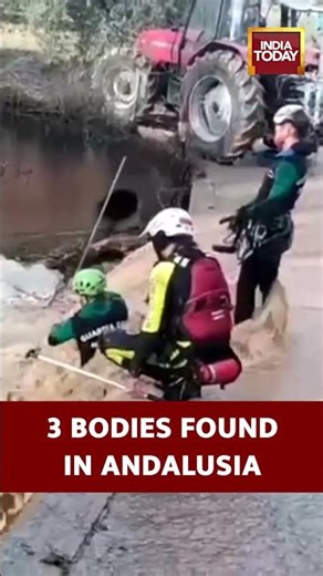 #spain #flood #worldnews Spain Flood News: 3 People Missing After Heavy Rains