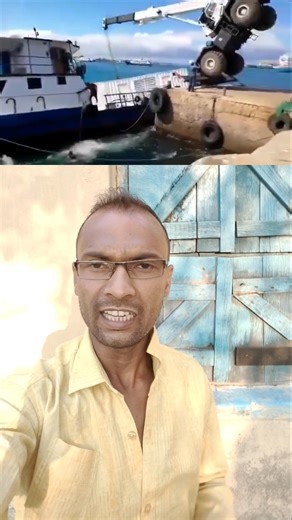 Wait For The End: Live Container Loading Disaster! 🏗️🌊 #shorts