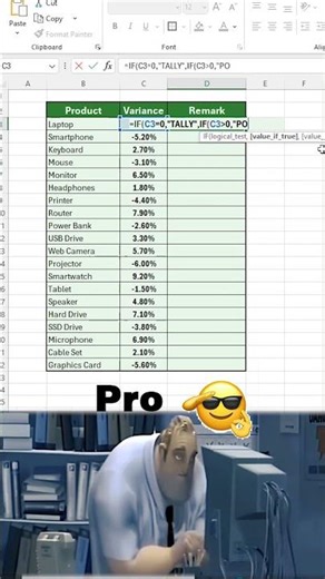 Master Excel IF Formula in 30 Seconds! 🔥