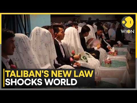 Taliban's Controversial Law Legalises Child Marriage in Afghanistan | WION News