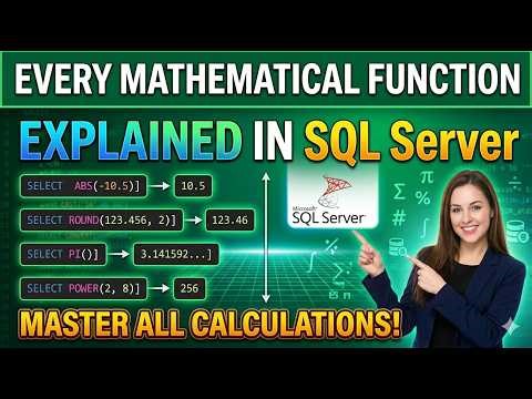 Every Mathematical Function Explained in SQL Server
