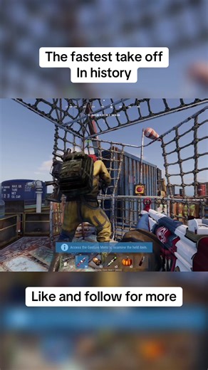 Rust Console: Fastest Queen's Bunker Takeoff