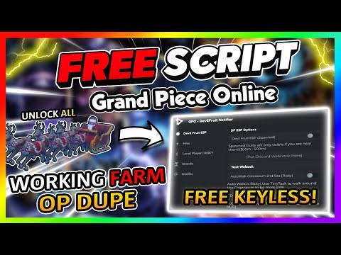 [🐉🍭UPDATE] Grand Piece Online Script *NO KEY* - INF SANTA PRESENTS, AUTOFARM, DUPE + MORE!