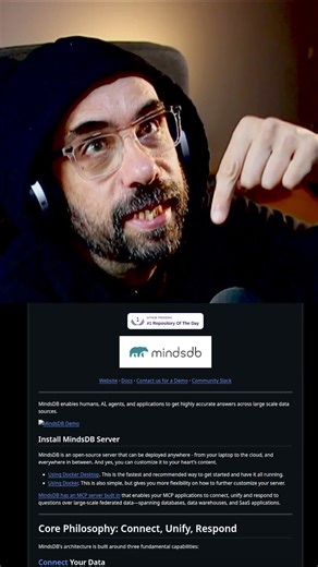 MindsDB enables humans, AI, agents, and applications to get highly accurate answers.