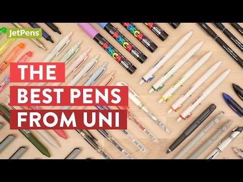 Uni's BEST Pens: Signo, ZENTO, POSCA, and more! ✨