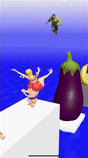 Squeezy Girl Crazy Crash VLD Bagn H For HUlk Run Kela Cane - #9777 Revers Gamplay #short #fun