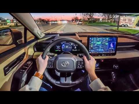 2026 Toyota RAV4 Hybrid - New Generation CUV Evening Commute & Final Thoughts