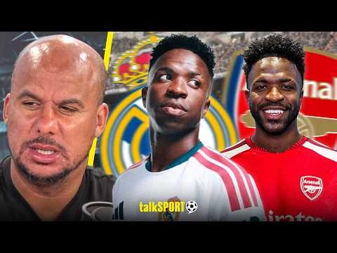 "SO DELUDED!" Gabby MOCKS Arsenal fans with Vinicius Jr set to REJECT Gunners & STAY at Real Madrid!