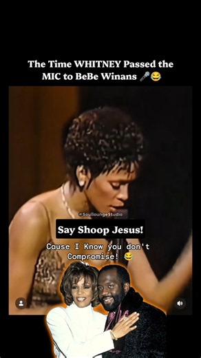 Hilarious 😂: When WHITNEY Houston Passed the MIC to BeBe Winans | "Exhale (Shoop Shoop)" Live (1997)