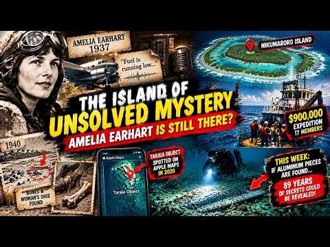 Amelia Earhart: The $900K Search Happening RIGHT NOW — 89 Years of Silence