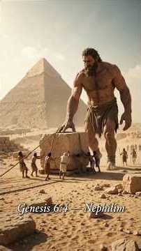THE NEPHILIM: Did Giants Build the Pyramids? The Biblical Mystery Explained