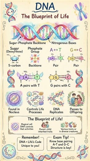 DNA: The Blueprint of Life — Biology CBSE — Structure, Base Pairing & Genetic Code Explained!