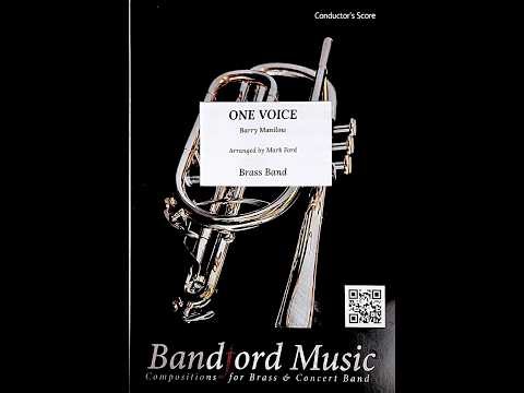 One Voice (Brass Band) Barry Manilow arr. Mark Ford