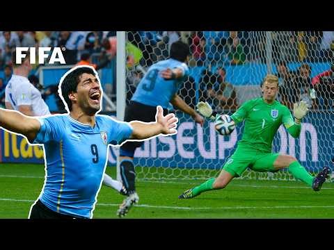 1-Minute Match | Super Suarez Sinks England & Rooney