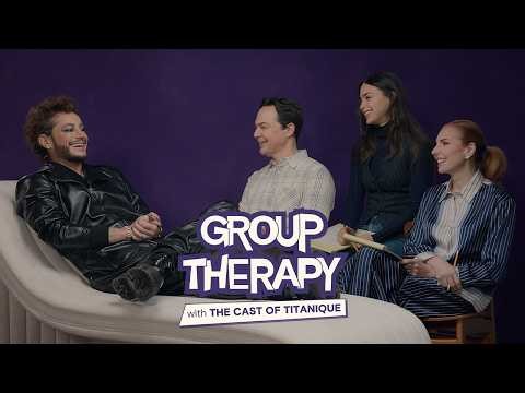 Jim Parsons, Frankie Grande & the Cast of 'Titaníque' Spill All on Group Therapy | Cosmopolitan