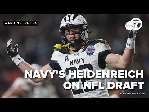 FULL: Navy standout Eli Heidenreich gears up for Draft Night in his hometown of Pittsburgh