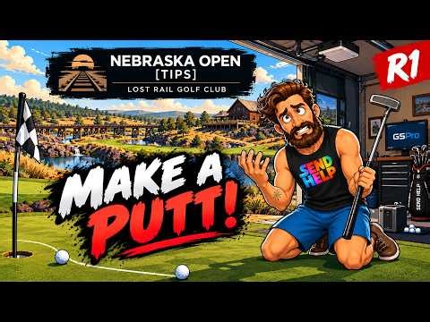 SGT TIPS Tour | My Ball Striking Was GREAT... My Putting Wasn't | Nebraska Open R1