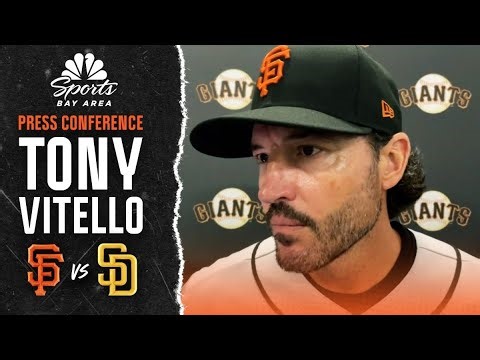 Tony Vitello breaks down Giants' defensive struggles in loss to Padres | NBC Sports BA
