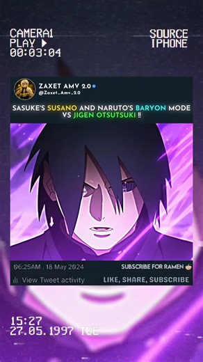 🤯 NARUTO & SASUKE VS JIGEN OTSUTSUKI 🥶