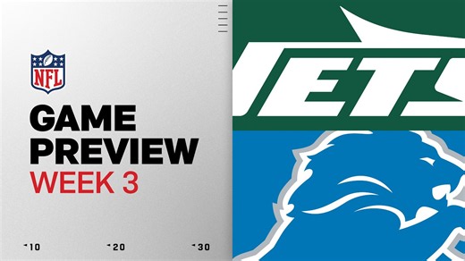 New York Jets vs Detroit Lions Game Preview | 2026 Week 3