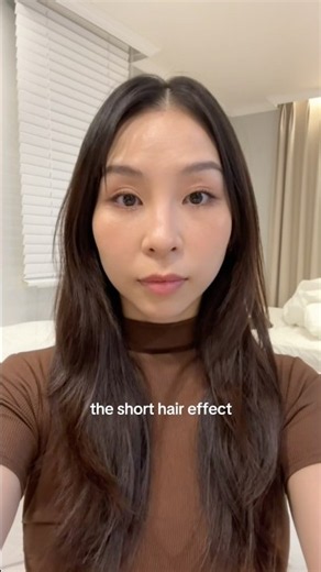 the short hair effect ✨